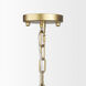 Edie 12 inch Gold Pendant Light Ceiling Light