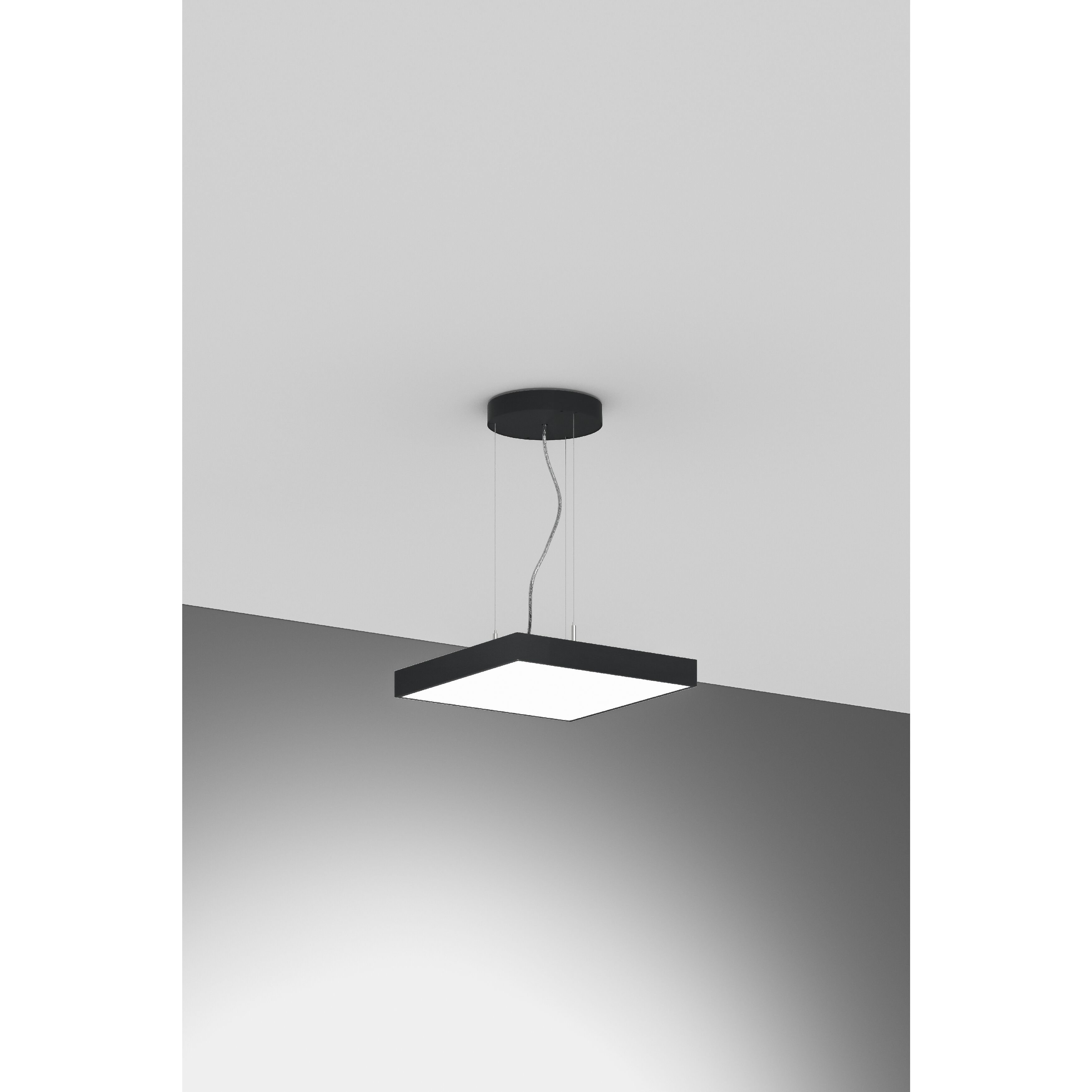 Jazz LED 16 inch Black Pendant Ceiling Light