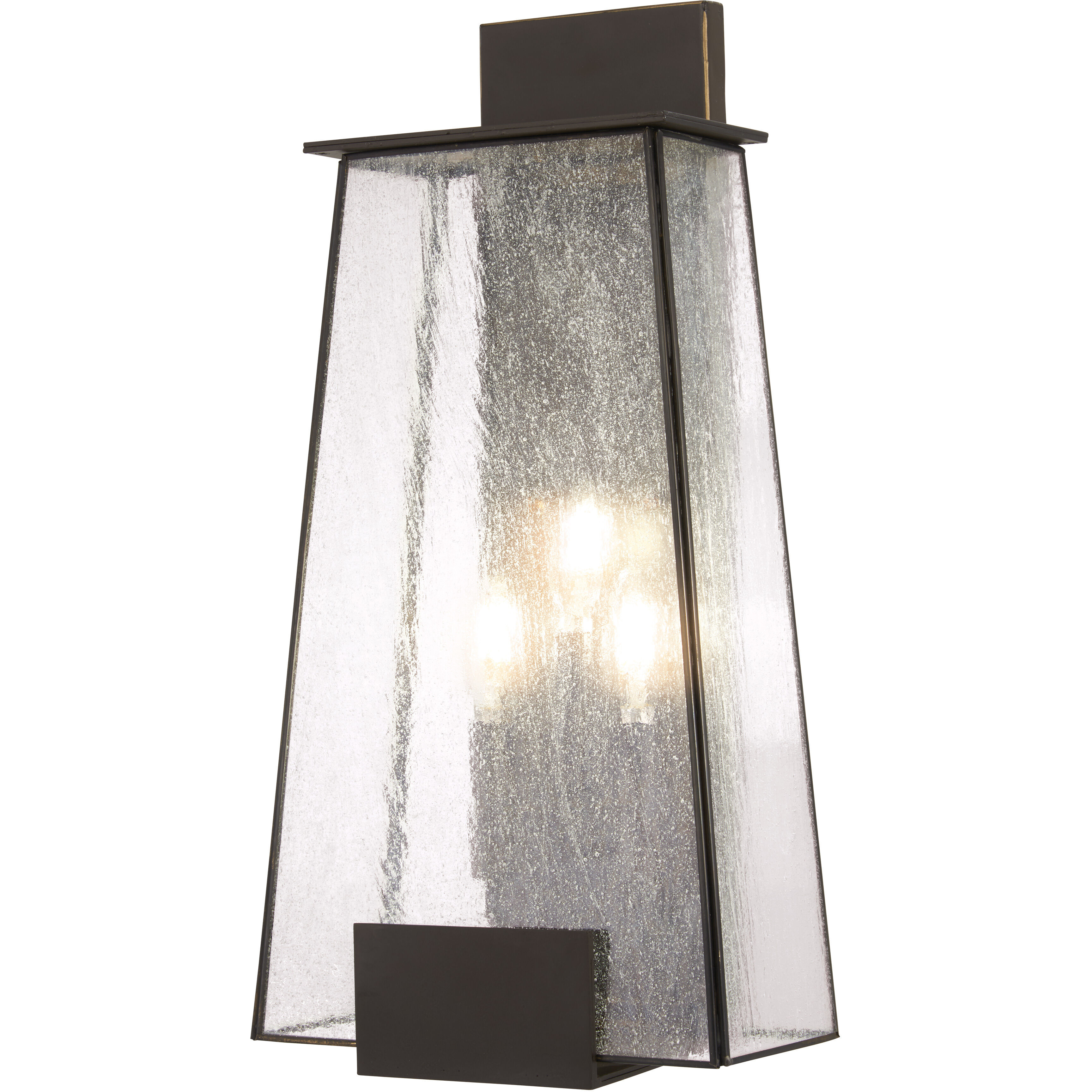 Bistro Dawn 3 Light 22 inch Dakota Bronze Outdoor Wall Mount, Great Outdoors
