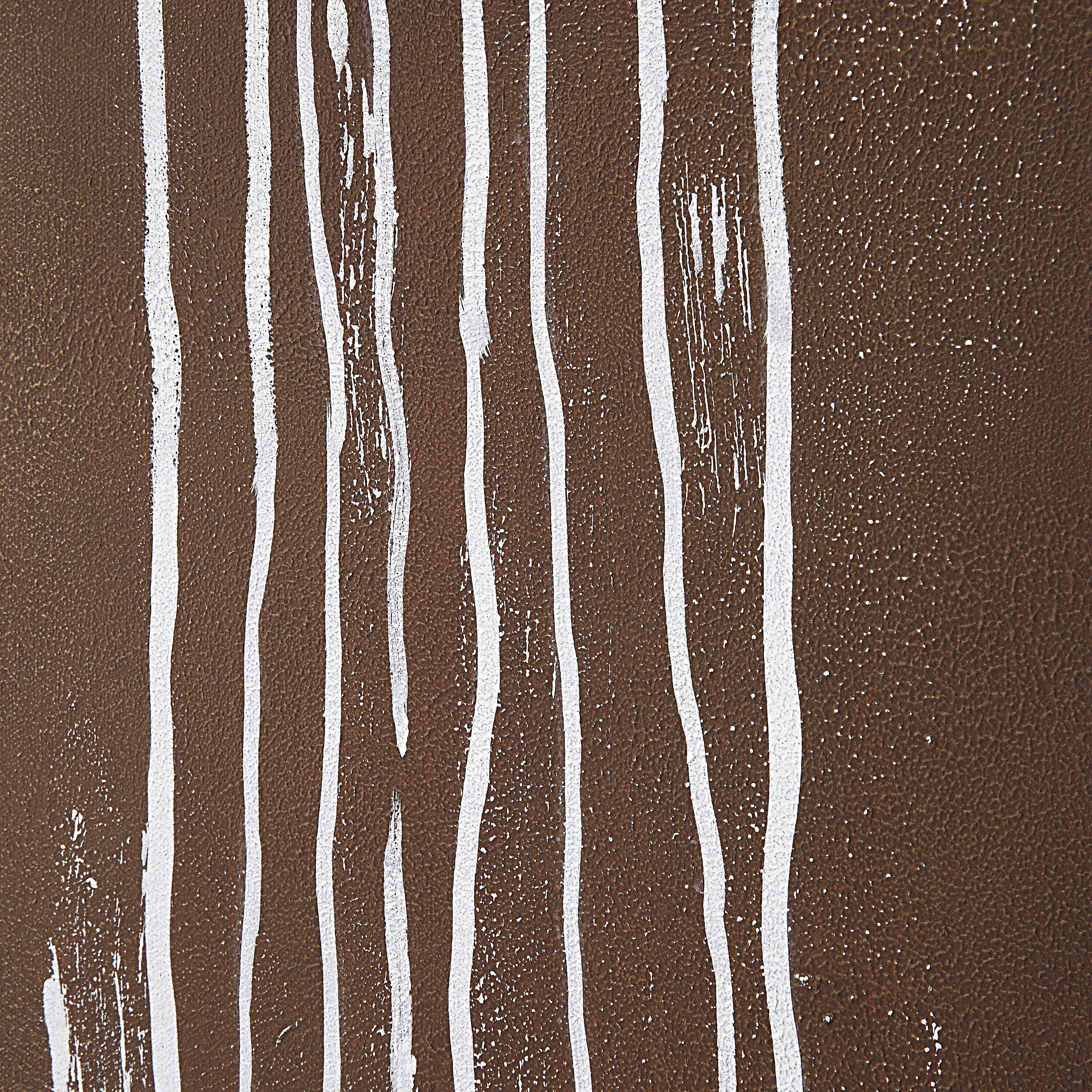 Fallbrook White/Brown Canvas Art