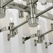 AERIN Bonnington 24 Light 55 inch Polished Nickel Linear Chandelier Ceiling Light in Alabaster, Large