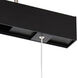 Ventrix 1 Light 48 White Track Fixtures Ceiling Light