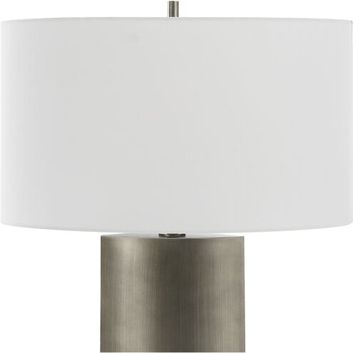 V-Groove 32.5 inch 150.00 watt Steel Gray Table Lamp Portable Light