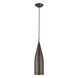 Prism 1 Light 3 inch Oil Rubbed Bronze Pendant Ceiling Light