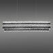 Signature Tahitian LED 47.9 inch Matte Black Linear Pendant Ceiling Light, Schonbek Signature