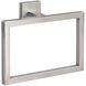 Bishop 8.63 inch Brushed Nickel Towel Ring