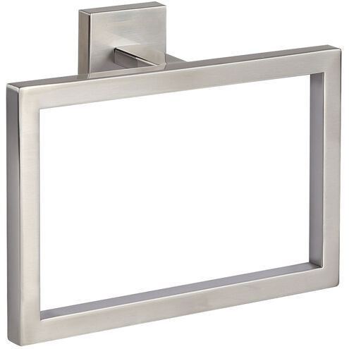 Bishop 8.63 inch Brushed Nickel Towel Ring
