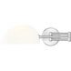 Breton 1 Light 28 inch Brushed Nickel Wall Sconce Wall Light