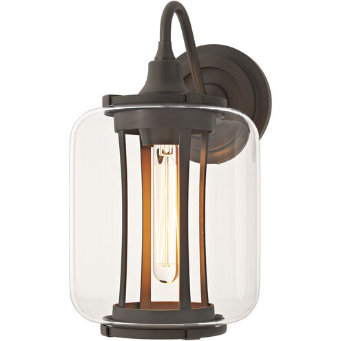 Fairwinds 1 Light 12.4 inch Coastal Dark Smoke Outdoor Sconce