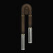 Antonia Wall Sconce Wall Light in Bronze/Brass/No Skin
