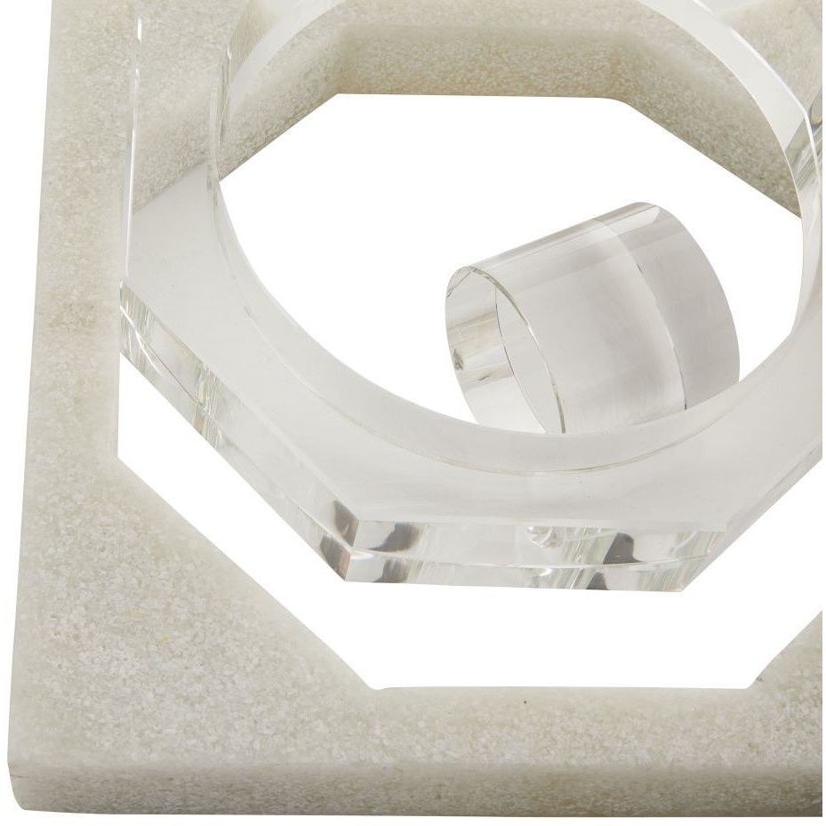 Monopoly Clear Sculpture, Set of 2