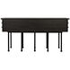 Oliver 60 X 16 inch Ebony Walnut Console