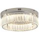 Canada LED 13.75 inch Chrome Flush Mount Ceiling Light