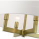 Cresthaven 4 Light 24 inch Antique Brass Pendant Chandelier Ceiling Light