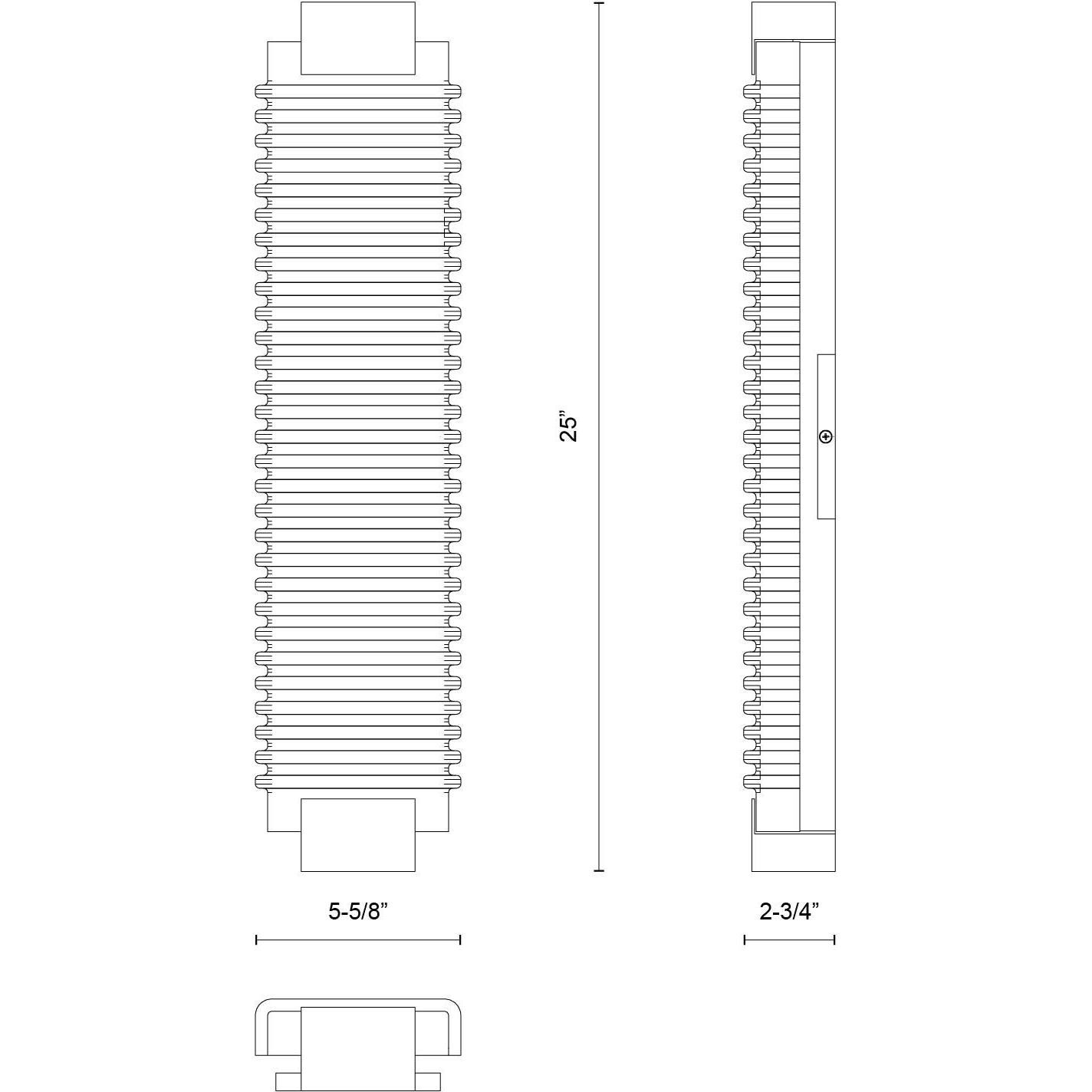 Alai Wall/Vanity Light Wall Light in Vintage Brass