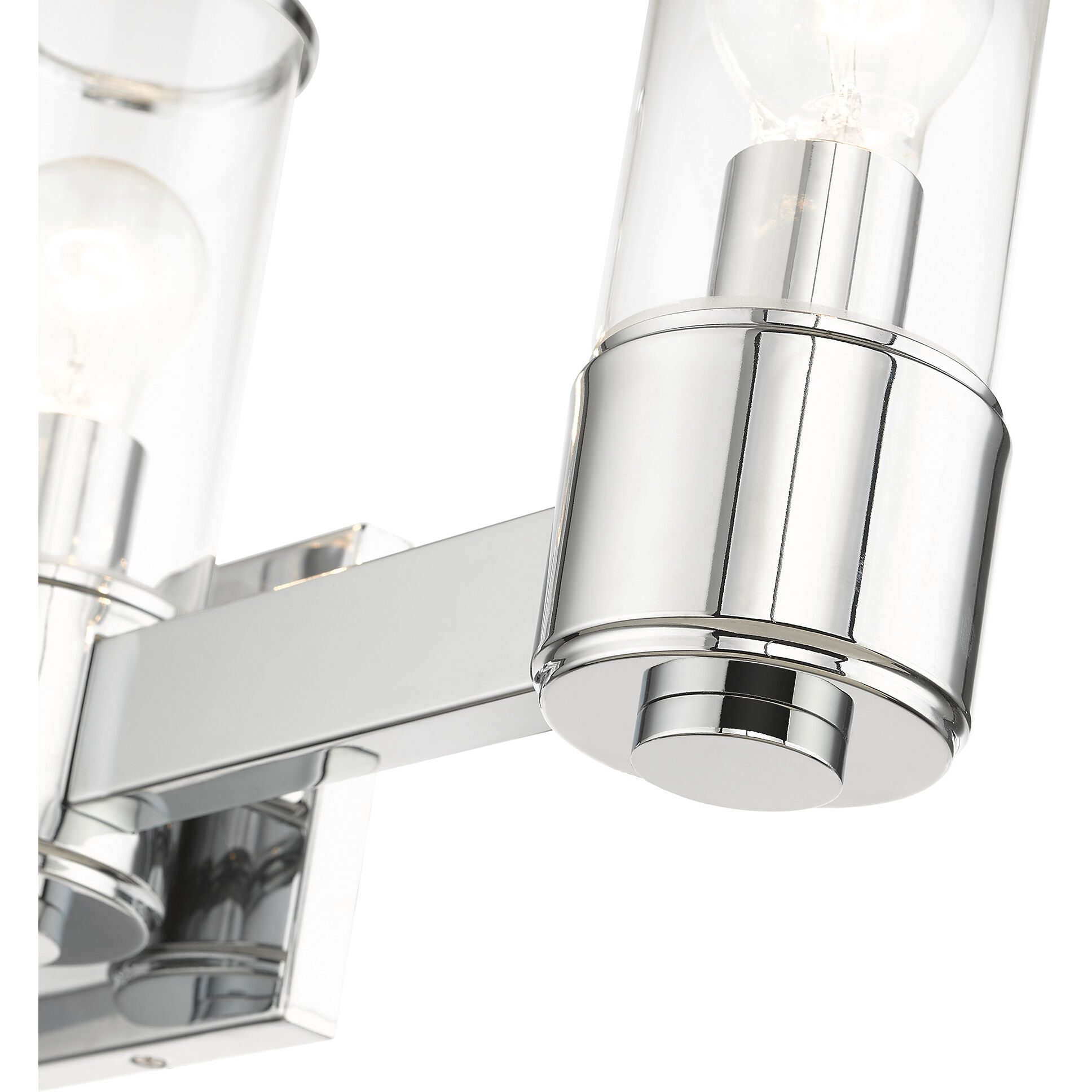 Quincy 3 Light 22.5 inch Polished Chrome Vanity Wall Sconce Wall Light