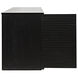 Smith 74 X 22 inch Hand Rubbed Black Sideboard, 4 Door