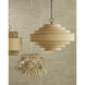 Maura 6 Light 30 inch Satin Black Chandelier Ceiling Light