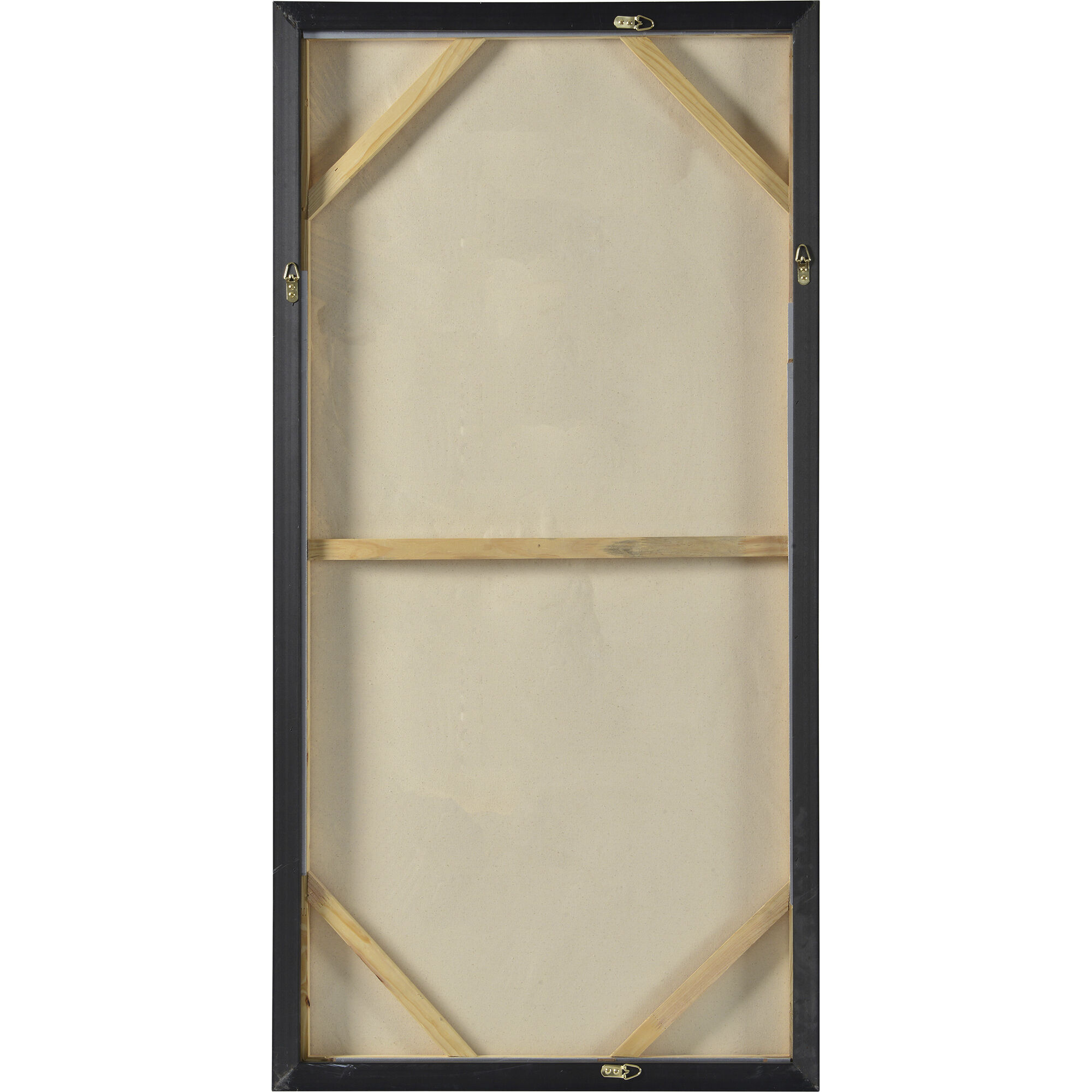 Yanno Silver/White Canvas Art