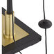 Norwell 71.5 inch 150.00 watt Black Arc Floor Lamp Portable Light
