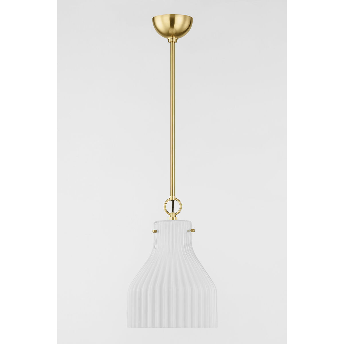 Corinthia 1 Light 10 inch Aged Brass Pendant Ceiling Light