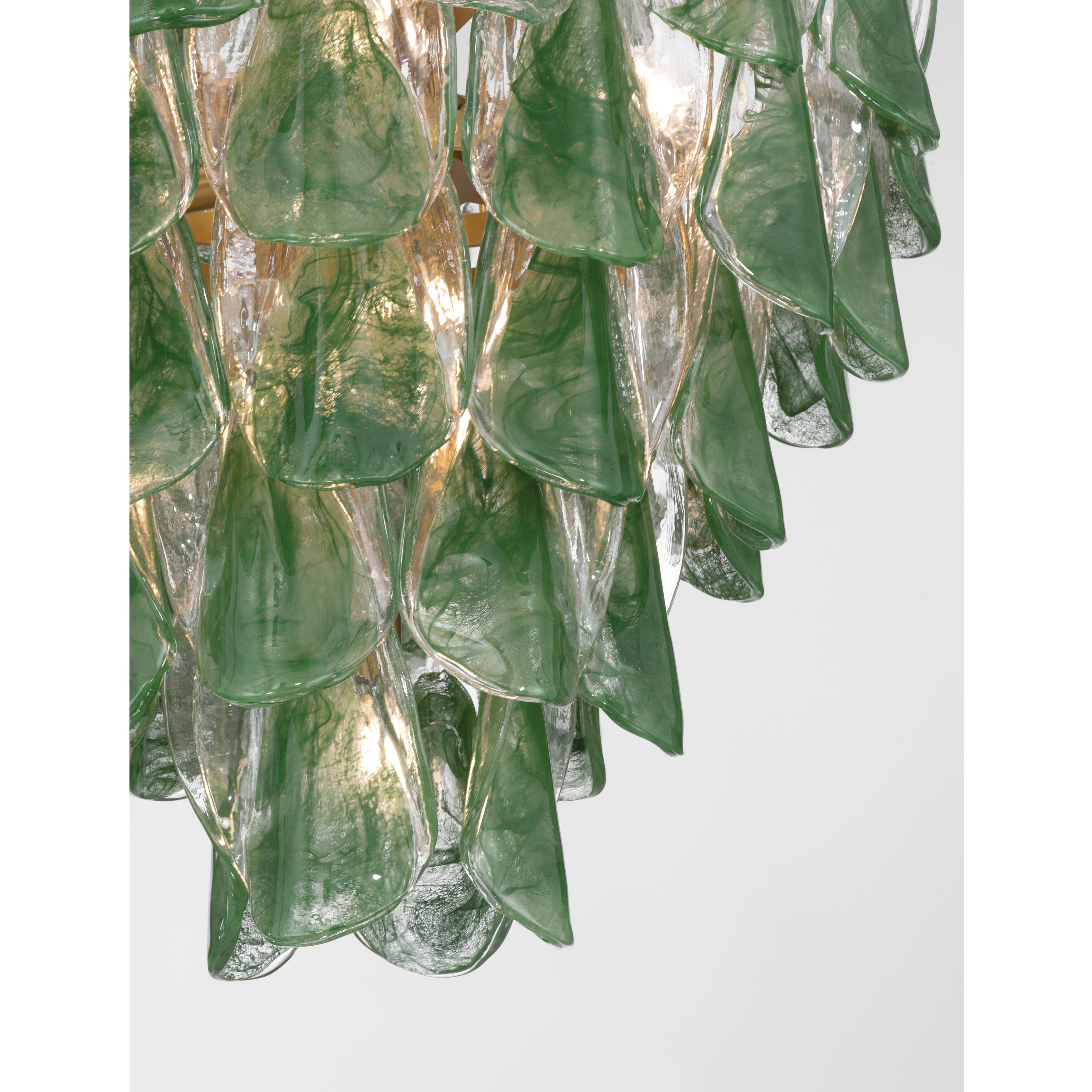 Verla Crest 13 Light 22.5 inch Legacy Brass Pendant Ceiling Light