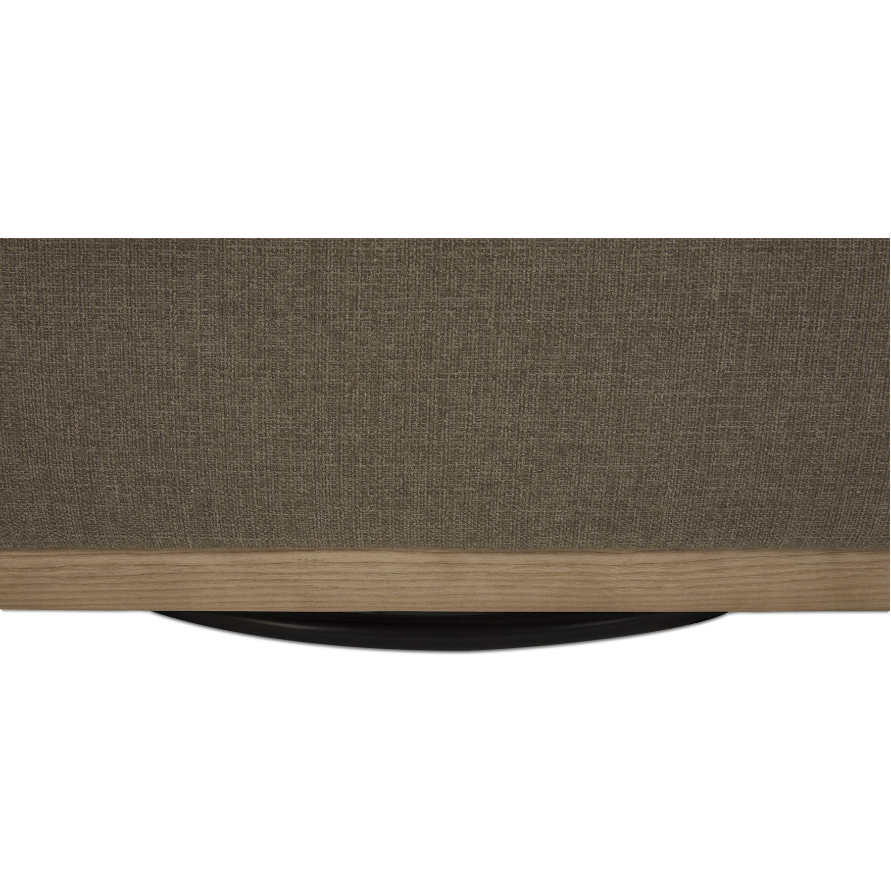 Linden Grey Swivel Chair in Taupe