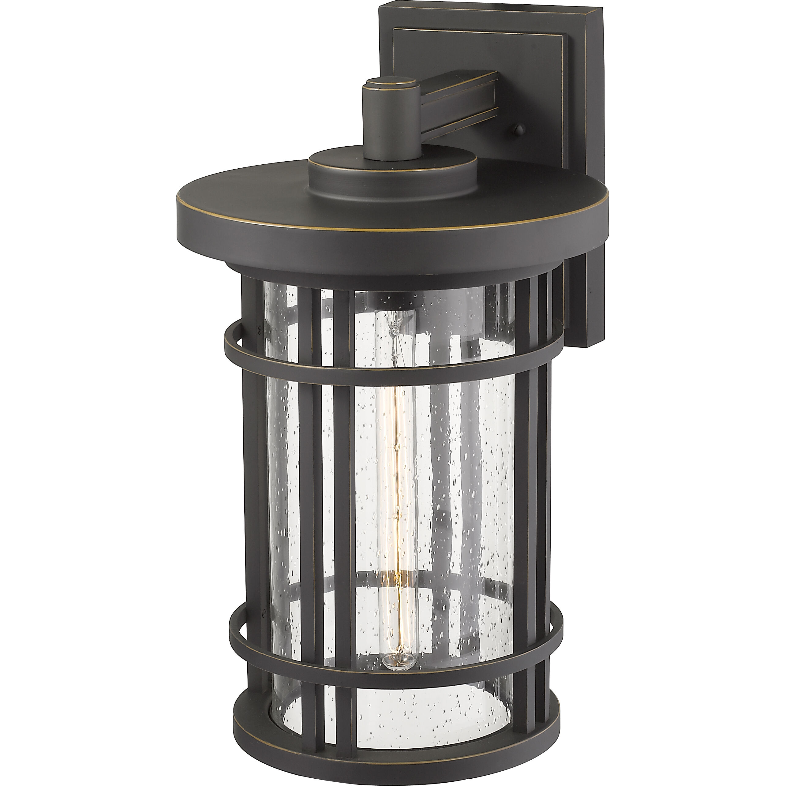 Jordan 1 Light 20 inch Oil Rubbed Bronze Outdoor Wall Light