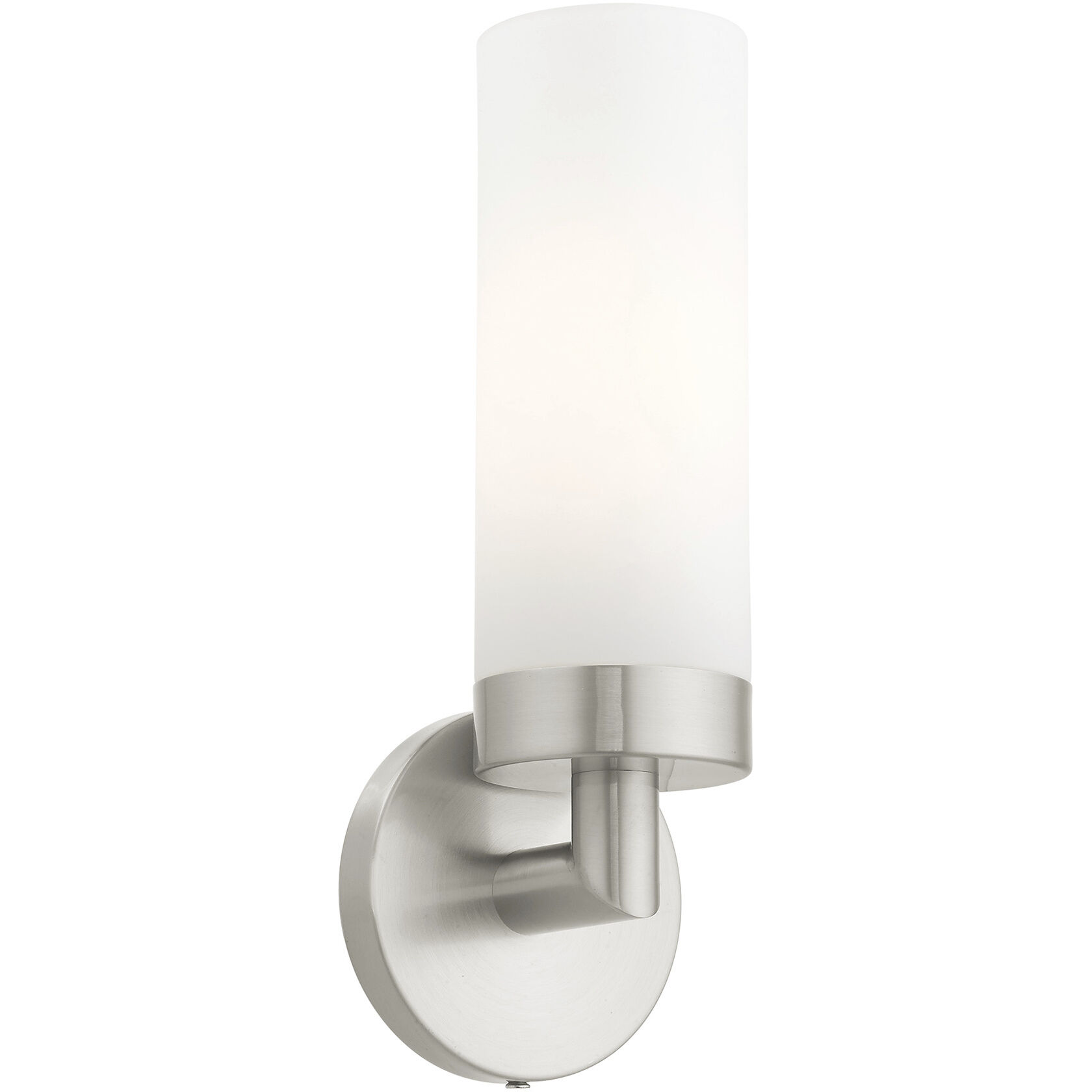 Aero 1 Light 4 inch Brushed Nickel ADA ADA Single Sconce Wall Light