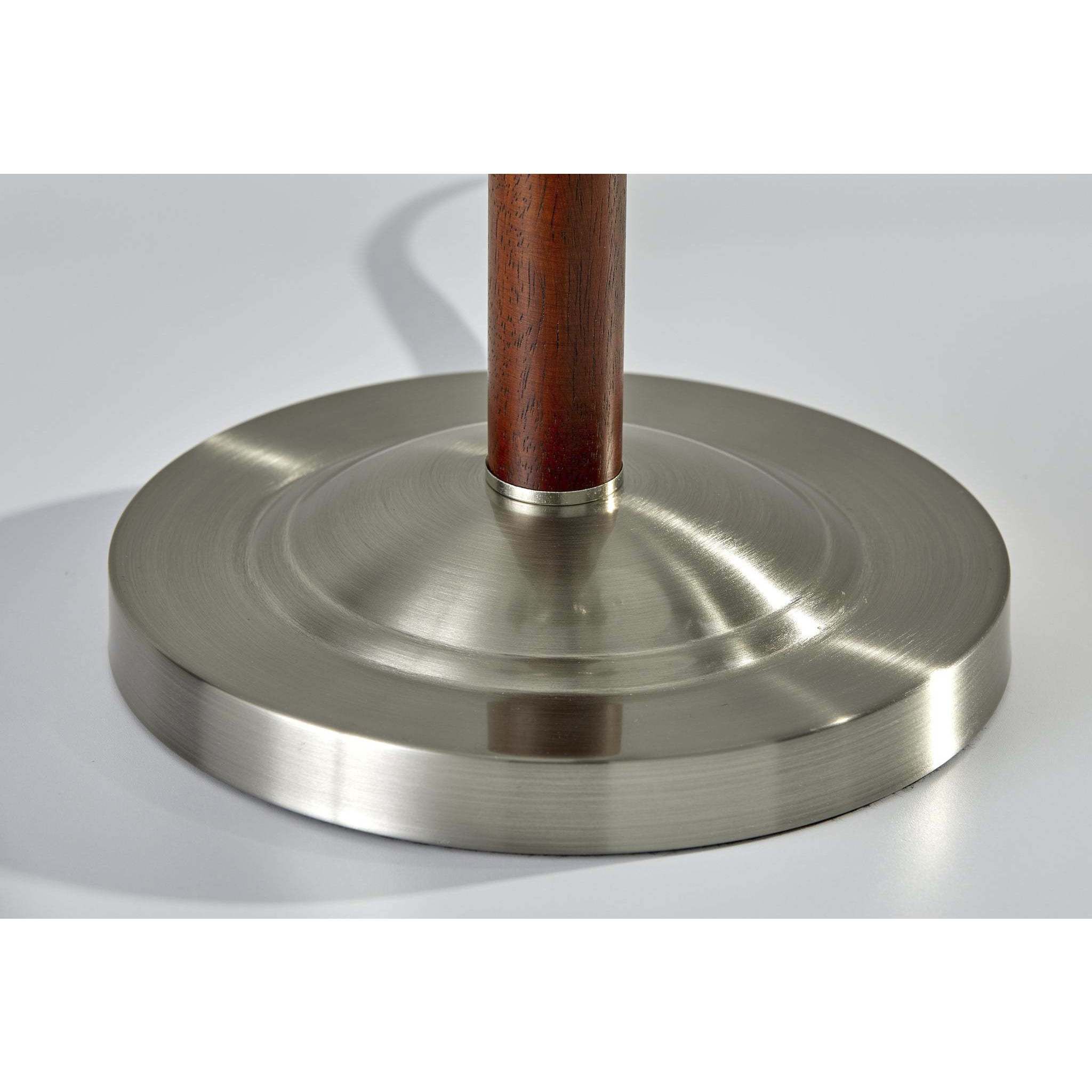 Lexington 22.5 inch 60 watt Walnut Table Lamp Portable Light