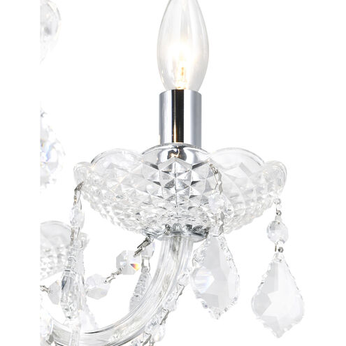 Princeton 6 Light 24 inch Chrome Down Chandelier Ceiling Light