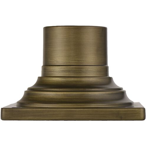 Outdoor 6 inch Antique Copper Outdoor Post Mount