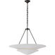 AERIN Mollino 6 Light 32 inch Bronze Tiered Chandelier Ceiling Light, Large
