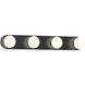 Rezz LED 16 inch Black Bath Vanity Light Wall Light