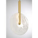 Ainslie LED 12 inch Warm Brass Pendant Ceiling Light