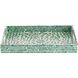 Anita Green Tray, Rectangular