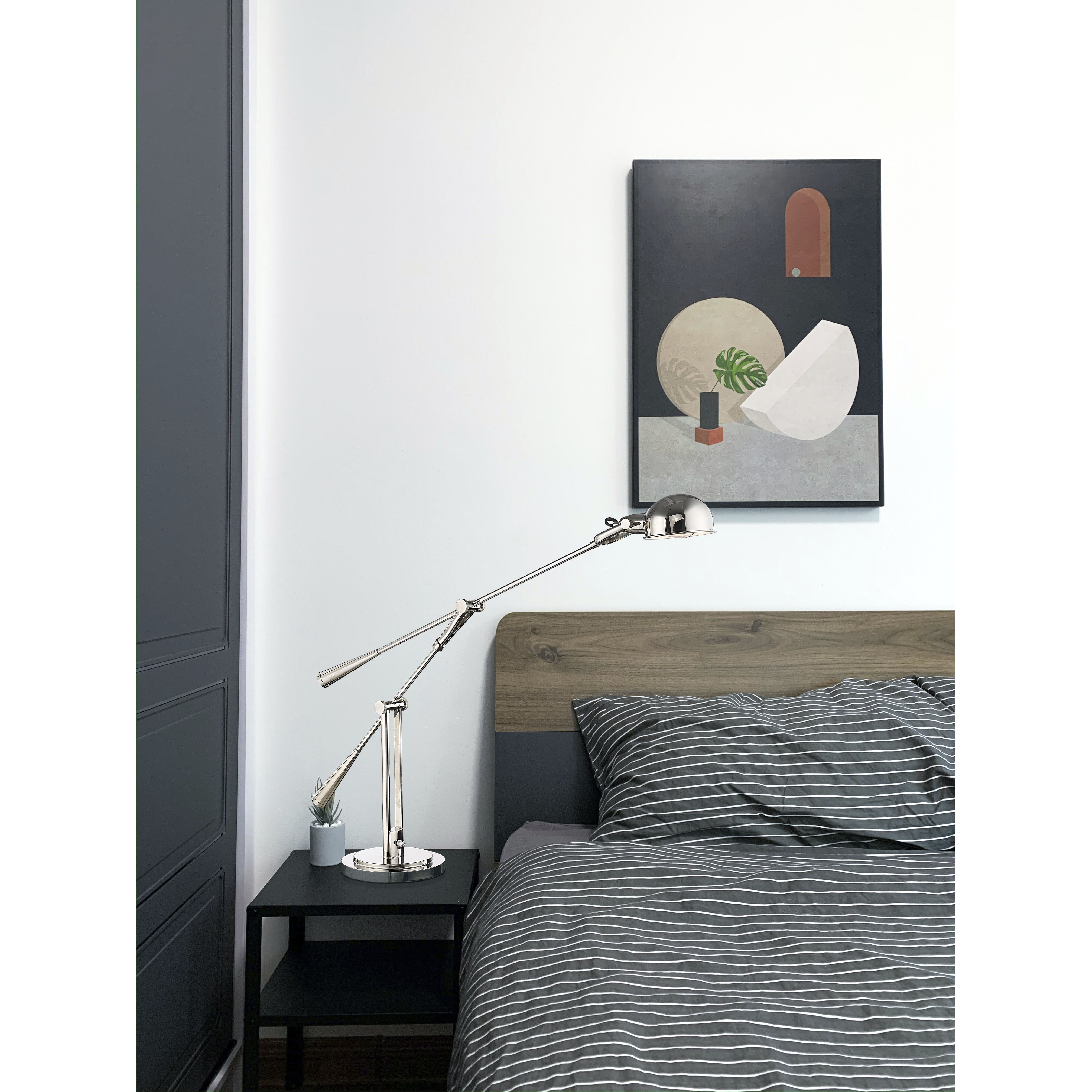 Grammercy Park 51.75 inch 100.00 watt Polished Nickel Table Lamp Portable Light