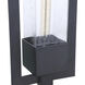 Perimeter 1 Light 25 inch Midnight Outdoor Post Mount