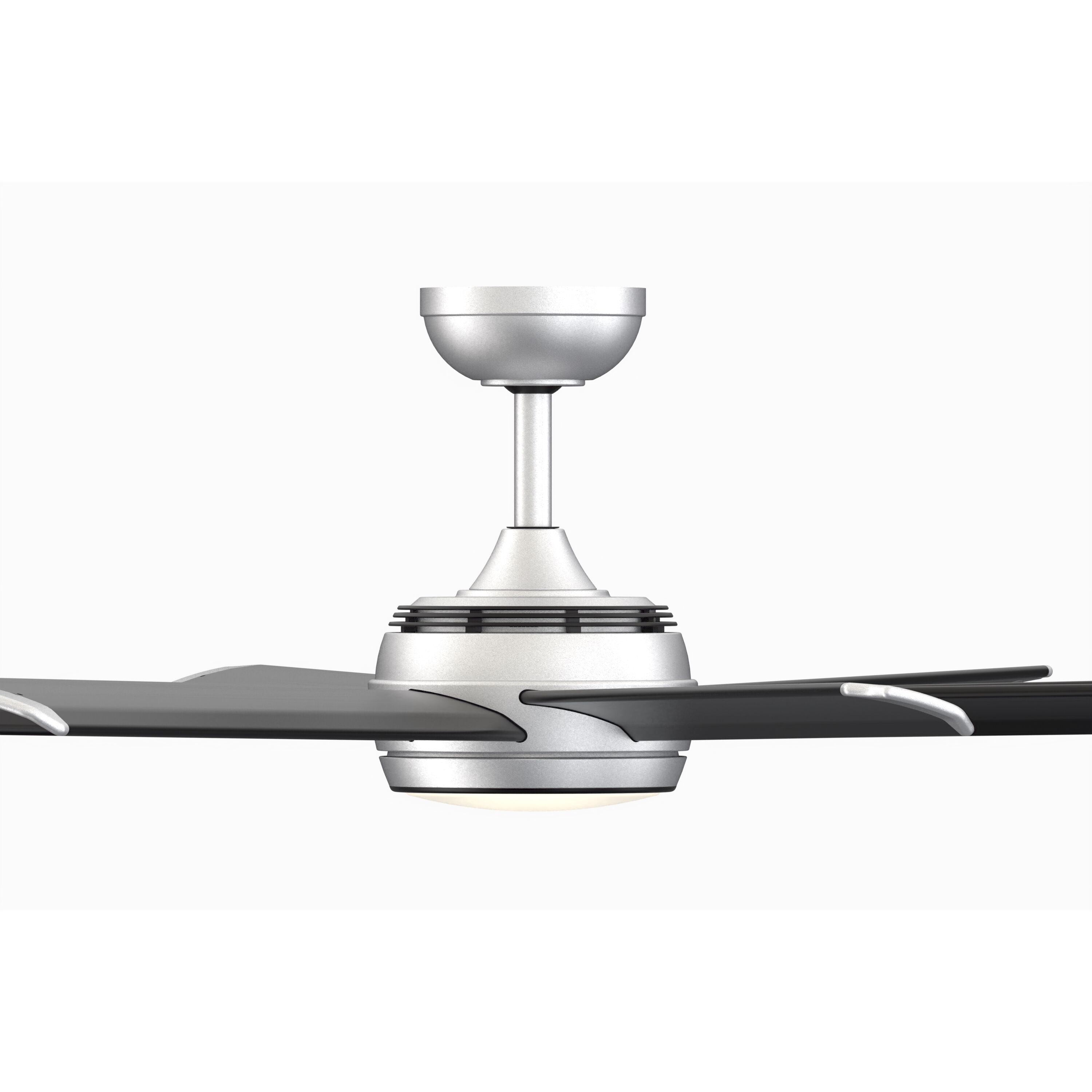 Stellar Custom 9.21 inch Silver Fan Motor Only, Blades Sold Separately