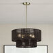 Acordia 4 Light 20 inch Antique Brass Pendant Chandelier Ceiling Light