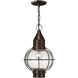 Cape Cod LED 11 inch Sienna Bronze Outdoor Hanging Lantern