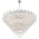 Addis 40 Light 62 inch Polished Chrome Chandelier Ceiling Light