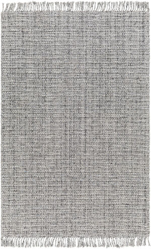 Valeria 90 X 60 inch Light Gray Rug, Rectangle