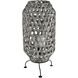 Banaue 36 inch 7 watt Gray with Black Outdoor Table Lamp