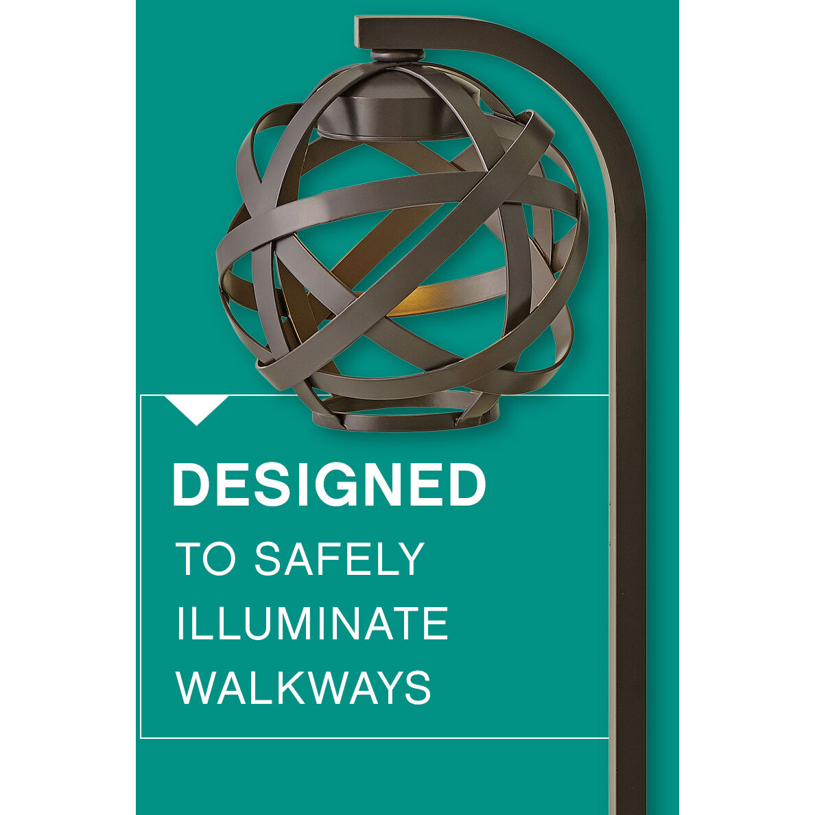 Carson 12v 1.50 watt Bronze Landscape Path Light