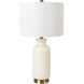Oconee 26 inch 150 watt Brass Table Lamp Portable Light