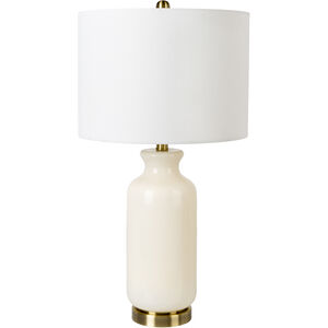 Oconee 26 inch 150 watt Brass Table Lamp Portable Light