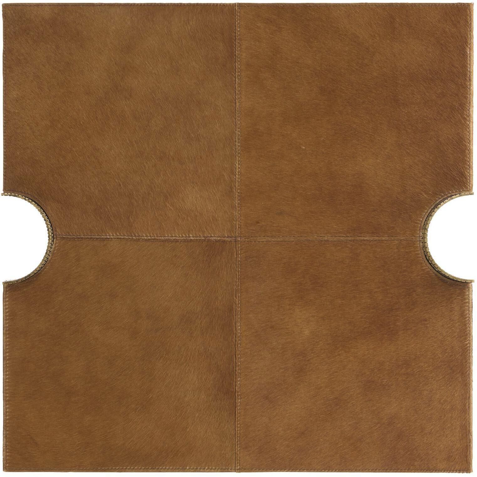 Jones Brown and Antique Brass Tray