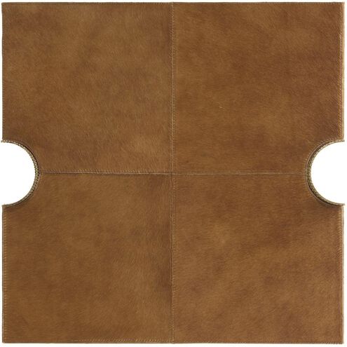 Jones Brown and Antique Brass Tray