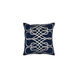 Leah 22 X 22 inch Navy and Beige Throw Pillow